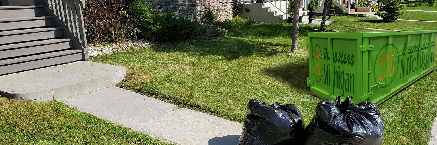 Residential roll-off dumpsters